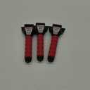 Bigfoot 9" Dual-Head Ice Sraper - Car Glovebox Size - Polyethylene 1702, 3 Pack