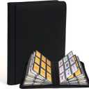 Toploader Binder, 9-Pocket Pages Holds 324 Toploaders Top Loader Binders with Sleeves for 3"x4" Toploaders for TCG, MTG Card Binder, Sports or Trading Cards Binder