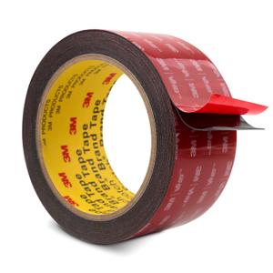3M Double Sided Tape Heavy Duty 2" x 15.4 Ft, VHB Mounting Tape, 0.025in Thick Black 5925 Foam Tape Strong Adhesive for Car Dcor Home Office Logos