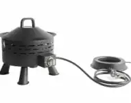 HGTV PORTABLE GAS FIREPIT 17.2"