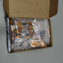 Metal Replacement Part Kit for WLtoys 1/14th, 1/12th RC Car Upgrades, Spare Aluminium Accessory Set with Screws(Gold)