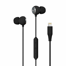 ETHSELTBE Helix Eco Lightning Earbuds Black