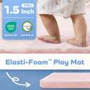1.5" Thick Baby Play Mat for Floor,59x71 Padded Playpen Mat, Non-Slip