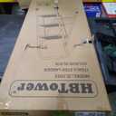 HBTower 3 Step Ladder, 3 Step Stool for Adults, 3 Step Ladder Folding Step Stool with Cushioned Handle Step Ladder with Wide Pedal Ergonomic Design,Black