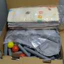 Baby Playpen with Mat 50x50 Inch, Playpen with Colorful Ball for Babies and Toddlers, Baby Play Pen Pin Indoor Play Fence (Mat and Ball Included)