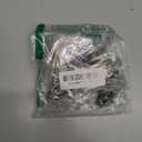 Home Security Door Lock, 2 Pack Latch Guard Clasp Front Door Locks for Kids, Home Reinforcement Lock for Swing-in Doors, Hotel Door Latches, Thicken Solid Aluminium Alloy (Antique Brass)