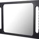 Unbreakable Portable Makeup Mirror with Double Handles Large Handheld Tray Mirror Durable Lightweight Mirrors for Beauty Salon Barbers and Stylists Ergonomic Handgrip