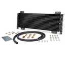 Gagsu Low Pressure Drop Transmission Oil Cooler LPD47391 4739 40, 000 GVW with Mounting Hardware (Black)
