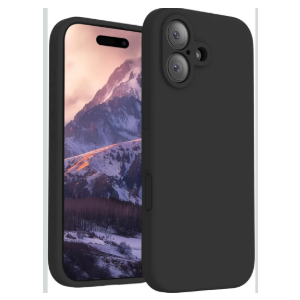 FireNova Magnetic for iPhone 17 Case, Compatible with MagSafe, [Integrated Silicone Camera Control Button] [Camera Protection] Anti-Scratch Microfiber Lining Phone Case, 6.3", Black