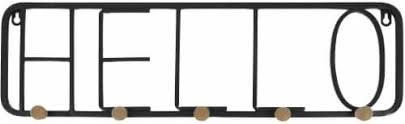 Hello Wall Sign Hooks, 24 x 7 