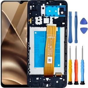 for Samsung A12 Screen Replacement for Samsung A12 Screen Replacement with Frame SM-A125U SM-A125W SM-A125A SM-A127F SM-A127U SM-A127W LCD Display Touch digitizer Screen Assembly