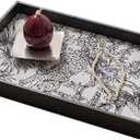 Tray Home Porch Storage Tray Living Room Aromatherapy Candle Decoration Tray Serving Trays(B) 