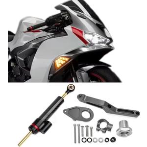 For Ninja ZX-6R ZX636 ZX6R ninja zx6r zx636 2026 2025 2024 2023 2022-2013 motorcycle accessories steering shock absorber steering shock absorber stabilizer steering damping bracketTitanium kit)