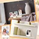 Marspark 15 Pcs 2x3inch Acrylic Photo Frame with Base Acrylic Photo Display Mini Picture Frames Double Sided Desktop Display Vertically for Film Mini Picture Ornaments(Clear,Square)