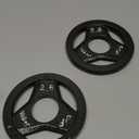 JFIT Olympic 2 Inch Grip Plates and Bumper Plates for Barbell - Single Weights or Sets of 2 (Muliple Weights)