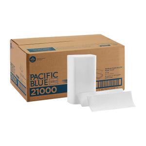 Pacific Blue Select Multifold Premium 2-Ply Paper Towels (Previously Branded Signature) by GP PRO (Georgia-Pacific), White, 21000, 125 Paper Towels Per Pack, 16 Packs Per Case, 125 Count