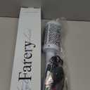 Farery 2.4" Thermal Brush, Large Barrel Heated Round Brush with Triple PTC & 5 Heat Settings (280420°F), Lightweight Dual Voltage for Voluminous Big Curls, Waves & Straightening Long Hair