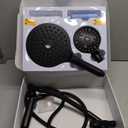 MakeFit Dual Filtered Rain Shower Head Combo, High Pressure Handheld Shower Head with Adjustable Bar - Rainfall Shower Head And Showerhead with Filter for Hard Water - Removes Chlorine (Matte Black)