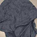 CRFATOP Ottoman Chair Cover Large Ottoman Chair Slipcovers Solid Rectangle Storage Stool Cover Stretch Footstool Footrest Sofa Slipcovers with Elastic Bottom,50