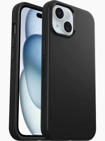 Otterbox Symmetry MagSafe Case for iPhone 16e, 15, 14, 13, Shockproof, Anti-Drop, Slim, Supports 3x More Drops Than Military Standard, Black 