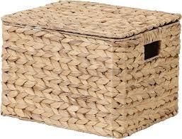 Water Hyacinth Storage With lid, 9.7*9.7, Pack of 6