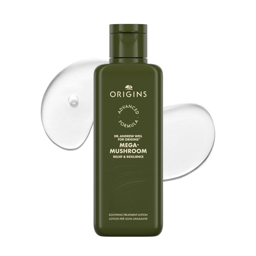 Origins Mega-Mushroom Soothing Treatment Lotion | Great for Sensitive Skin | With Reishi Mushroom