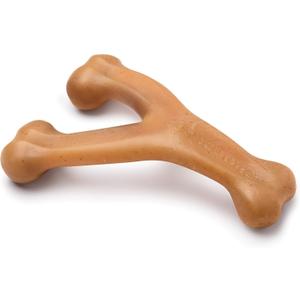 Benebone Wishbone Durable Dog Chew Toy for Aggressive Chewers, Made in USA, Large, Real Chicken Flavor