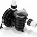 for Pentair Sta-Rite 5P2R Max-E-Glas/Dura-Glas Pool Pump Wet End Assembly, Inground Pool & Spa Pump, Clamp Band, Strainer Basket, Clear Lid & O-Rings, 5P2R Pump Kit