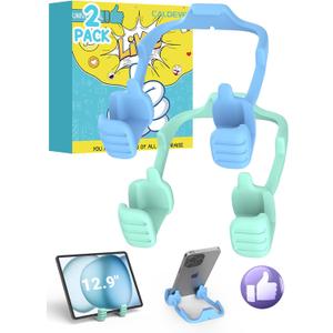 Stocking Stuffers for Teens Boys Men Adults for Kids Tablet Stand Thumbs Up Lazy Cell Phone Stand Holder for Desk Funny Gift for Women Girls Husband Wief Ideas Birthday Gadgets