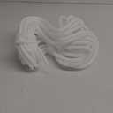 Frienda Foam Noodle Rope 40 ft 5/8 Inch Pool Noodles Tube Craft Versatile Foam Rod Rope Cylinder for Modeling, DIY Arts and Crafts Supplies(White) (40 Ft, 5/8 Inch, White)