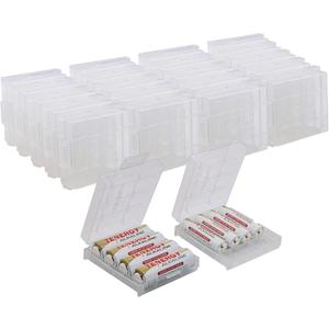 Tenergy 30 Pack Plastic Storage Case for AA/AAA Batteries (Batteries Sold Separately)