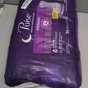 Poise Overnight Incontinence & Postpartum Pads for Bladder Leaks, 8 Drop Extra Coverage, 36 Count
