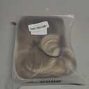 Ombre Blonde Wigs with Bangs Long curly wavy Wig highlight platinum blonde Wig for Women Natural Synthetic Wigs for Daily Party Use 26IN(highlight platinum blonde) (R60)