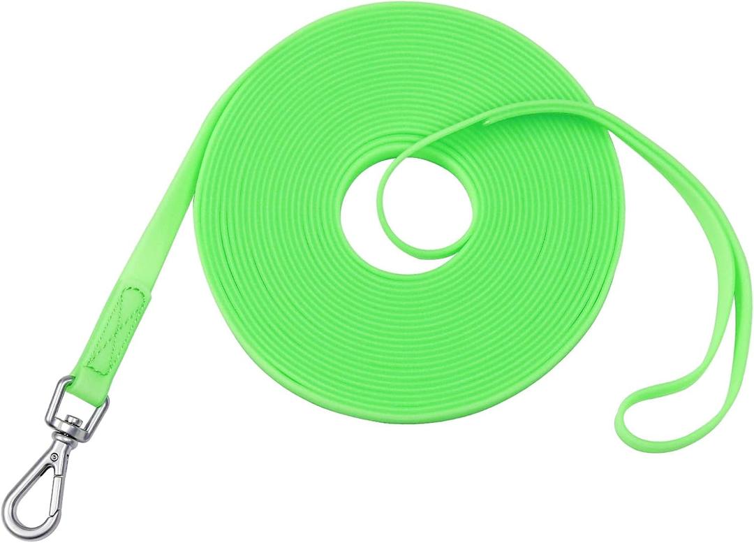 Waterproof Dog Training Leash 50FT Heavy Duty Recall Long Lead for Large Medium Small Dogs