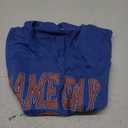 Game Day Football Shirts for Women: Football Mom T-Shirts Gameday Outfits Funny Vneck Short Sleeve Tees (Large, Blue1)