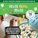 Ecoegg Laundry Egg Laundry Detergent, 70 Loads, Fresh Linen, Sensitive Skin