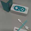 8Bitdo Zero 2 Bluetooth Gamepad Keychain Sized Mini Controller for Switch, Windows, Android, macOS & Raspberry Pi(Turquoise Edition)