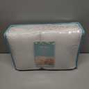 TILLYOU Microfiber Breathable 4 Piece Crib Bumper 9,5in×27in. 9,5in×51in.