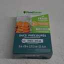 FoodSaver Quart Pre-Cut Vacuum Seal Bags, Easy Use Vacuum Storage Bags, Align to Seal and Tear to Open Vacuum Sealer Storage Bags, 43 Pack