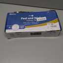 Art3d 102-Piece Peel and Stick Tile Backsplash for Kitchen Bathroom, 3in.  6in. Stick on Subway Tile White Granite