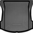 Mixsuper Custom Fit Cargo Liner for 2017-2023 Tesla Model 3, All Weather Trunk Mat Durable 3D Upgrade Anti-Slip Rear Trunk Liner Cargo Mat Black