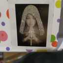 lDIY 5D Diamond Art kit for Adults, a Woman in Jewelry, Circular Jewel Crafts Art Perfect for Relaxation, Puzzle Home Game for Wall Decor Gift 16" x 12"