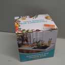 E-far 6 Inch Cake Pan Set of 3, Stainless Steel Round Smash Cake Baking Pans Tins, Non-Toxic & Healthy, Mirror Finish & Dishwasher Safe