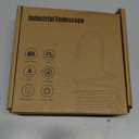 [Dual-Lens] Endoscope Camera with Light, 1920P HD Borescope with 8+1 Adjustable LED Lights, IP67 Waterproof 16.5FT Semi-Rigid Snake Cord Inspection Camera for iPhone, iPad and Android Phone (Type C)