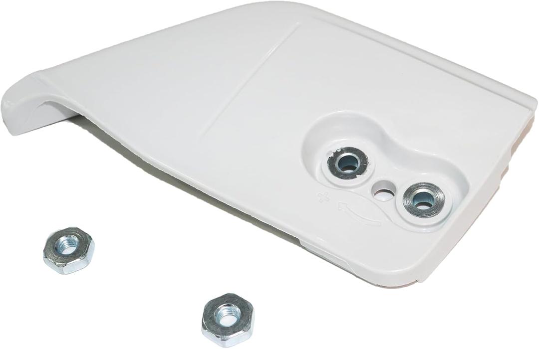 MS391 Clutch Sprocket Cover for Sthil MS271 MS291 MS311 MS391 MS271C MS291C Chainsaw with Bar Nuts Replace 1140-640-1700 1140 640 1700, White