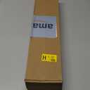 Closet Rods for Hanging Clothes, 17 to 84 Inch Heavy Duty Stepless Adjustable Closet Hanging Rod, 1.3 Inch Diameter Metal Closet Rod for Wardrobes Laundry Bedroom RV, White