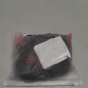 Lilosy Sexy Wireless Strappy Mesh Corset Lingerie Bodysuit Top (XX-Large, Black)