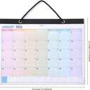 2 x 2026 calendar wall calendar January-December Plan Calendar Festive Days Theme wall calendar 13 x10 Wall Calendars for Office Home Planning & Organizing (styleColorful)