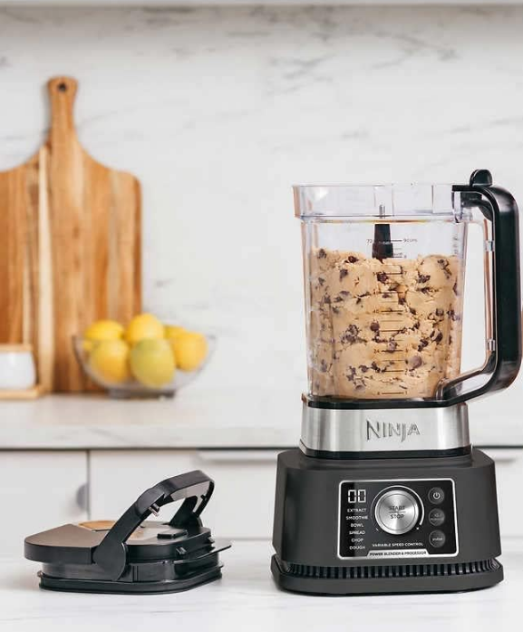 Ninja CO351B Foodi Power Pitcher  Smoothie Bowl Maker Crushing Blender Dough Mixer Food Processor 1400WP smartTORQUE