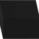 Tioncy 6 Pcs Bar Mat for Countertop 18 x 12 Inch Non Slip Cocktail Rubber Coffee Bar Service Mat for Bartending Hot Dishes Restaurants Barbershop Clippers Hot Pads, Black